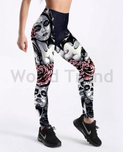  Ni arc s rzsa mints leggings